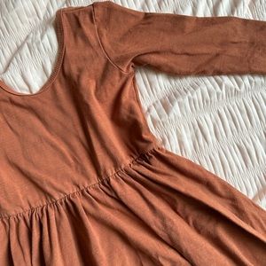 Alice + Ames Ballet Dress in Burnt Sienna